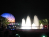 Spaceship_Earth_and_the_Fountain_of_Nations_at_night_2