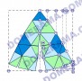 Cover Templates for 3v 5/9 Geodesic Dome