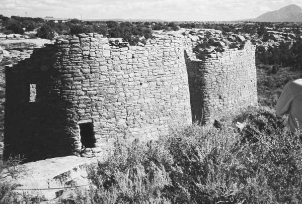 Typical 1,000-year-old Anasazi structure, ovenweep National monument.