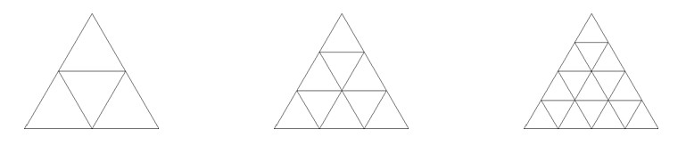 Figure 3:  Uniform Triangle Subdivision